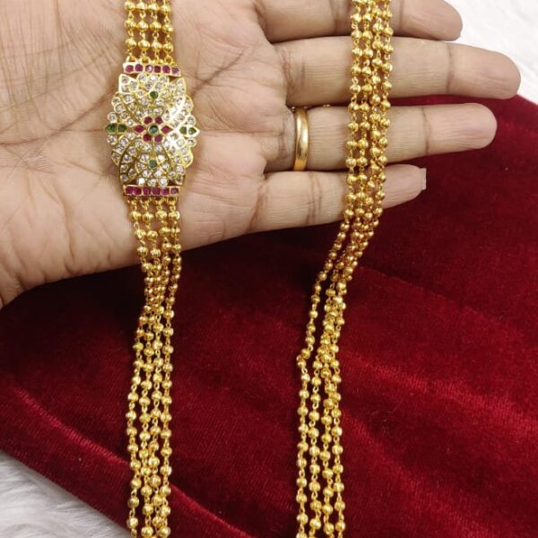 high quality.gold finish 4 lines dd ballschain.