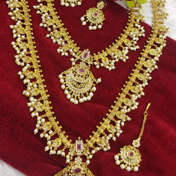 high quality.. matt finished Gutta poosalu combo set..