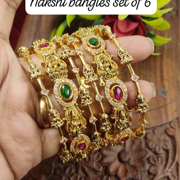 high quality..nakshi bangles set of 6..